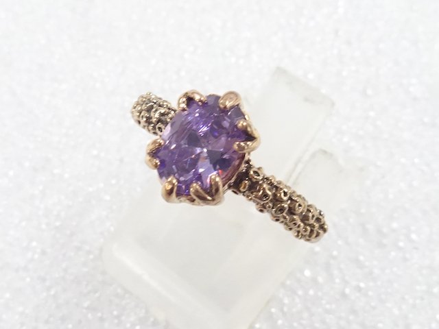 COLORED STONE FASHION RING / JP SIZE 10